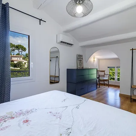 Villa 5 Bdr - Swimmingpool - Ac - Parking Antibes